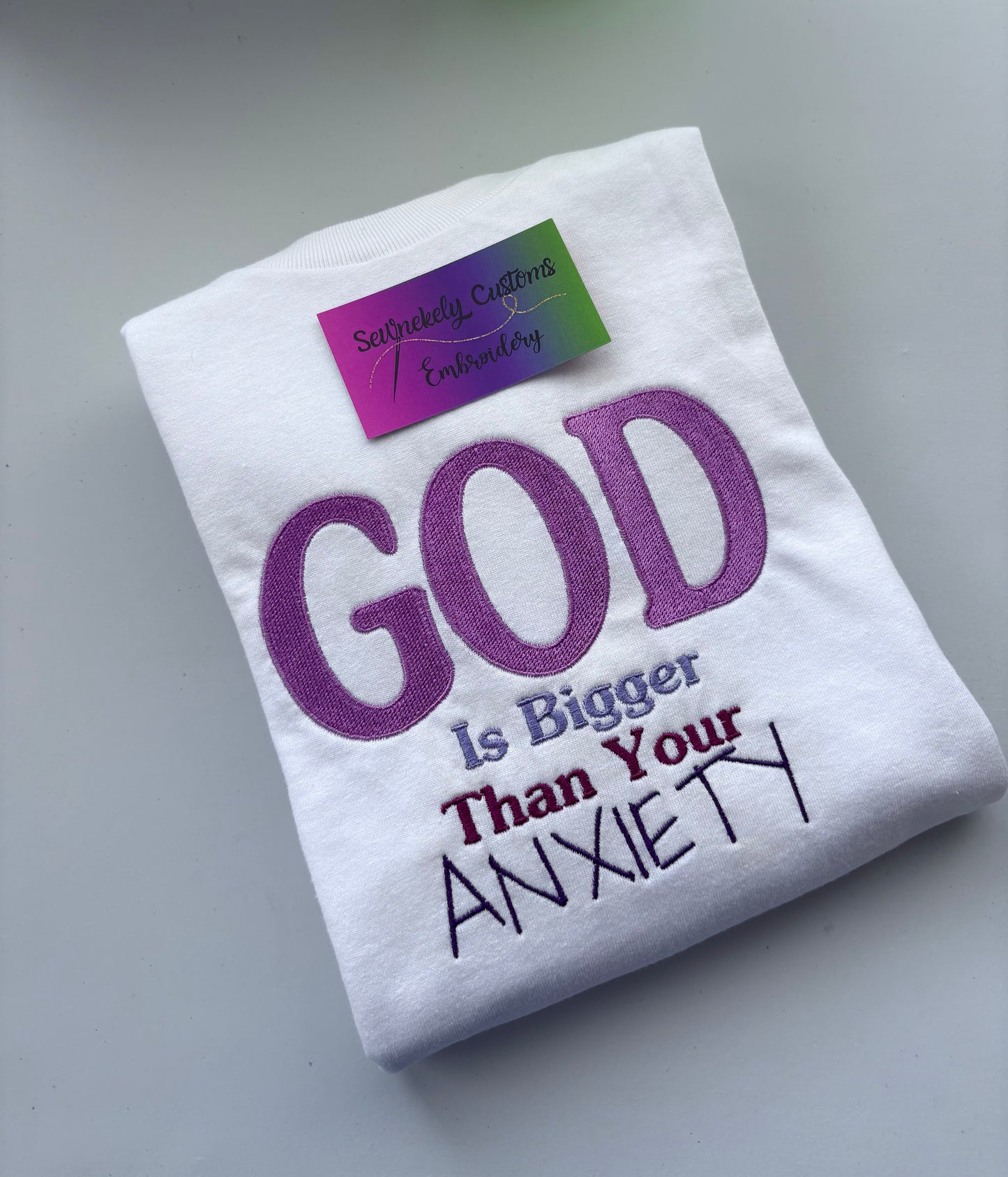 GOD is Bigger Than Your Anxiety T-Shirt