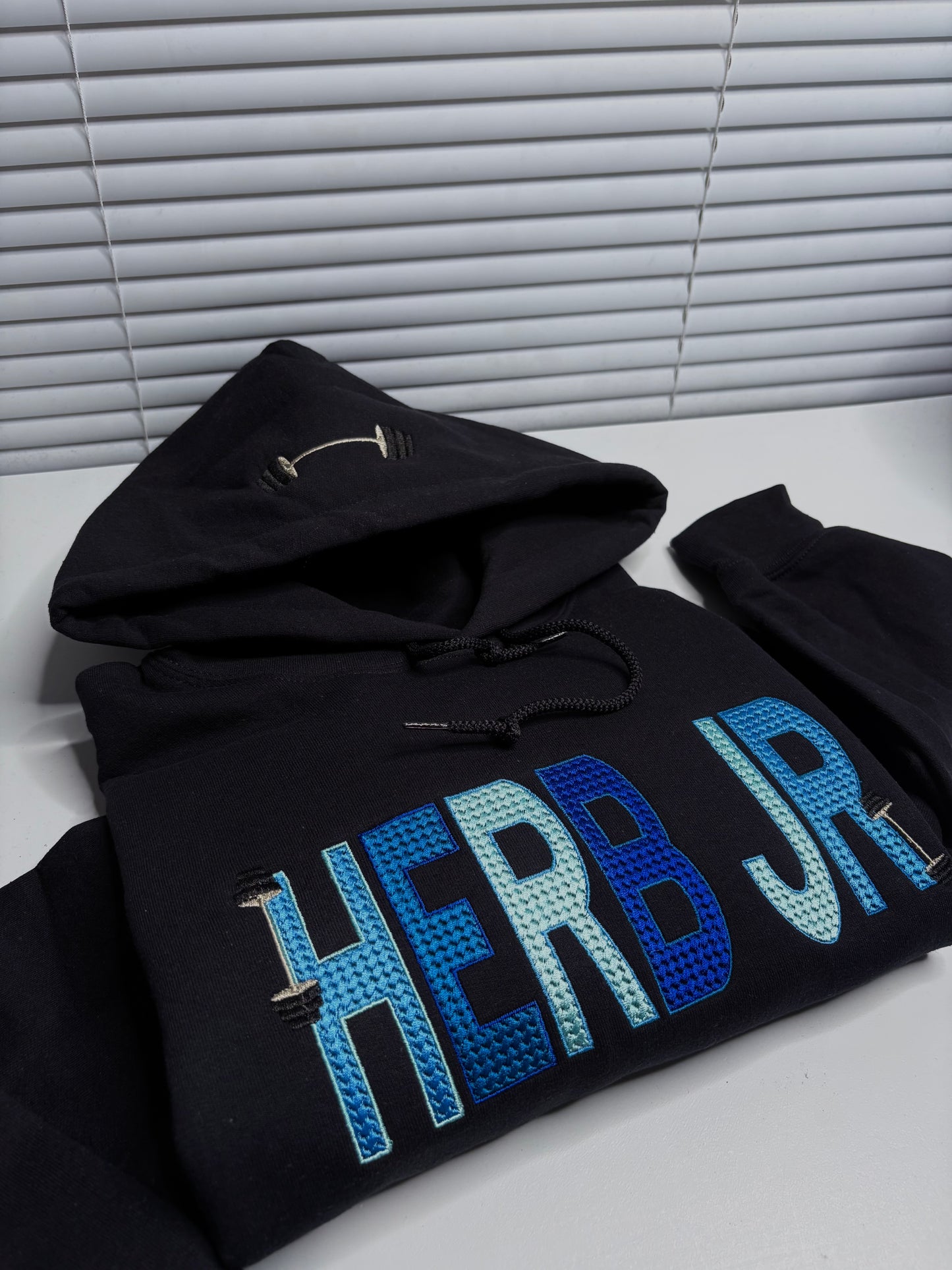 PERSONALIZED TEXTURED WORD SWEATSHIRT