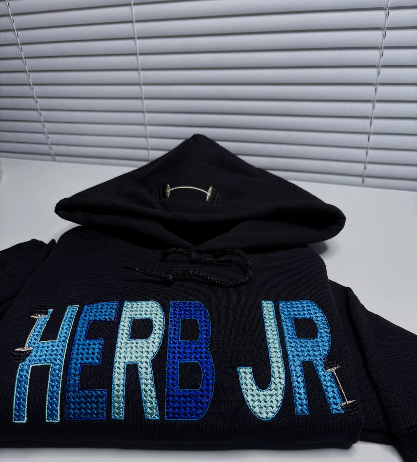 PERSONALIZED TEXTURED WORD SWEATSHIRT