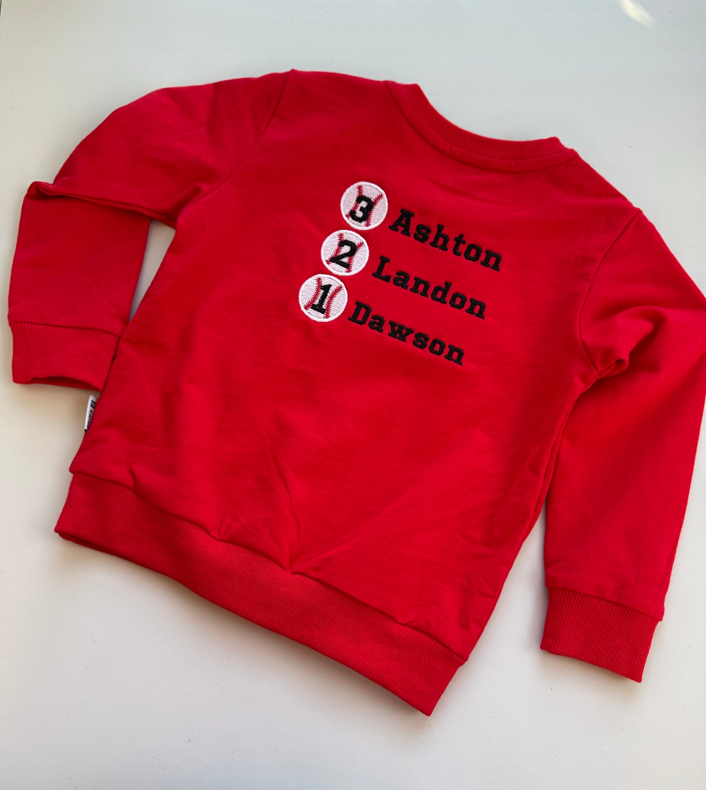 CHILDREN CUSTOM SWEATSHIRTS