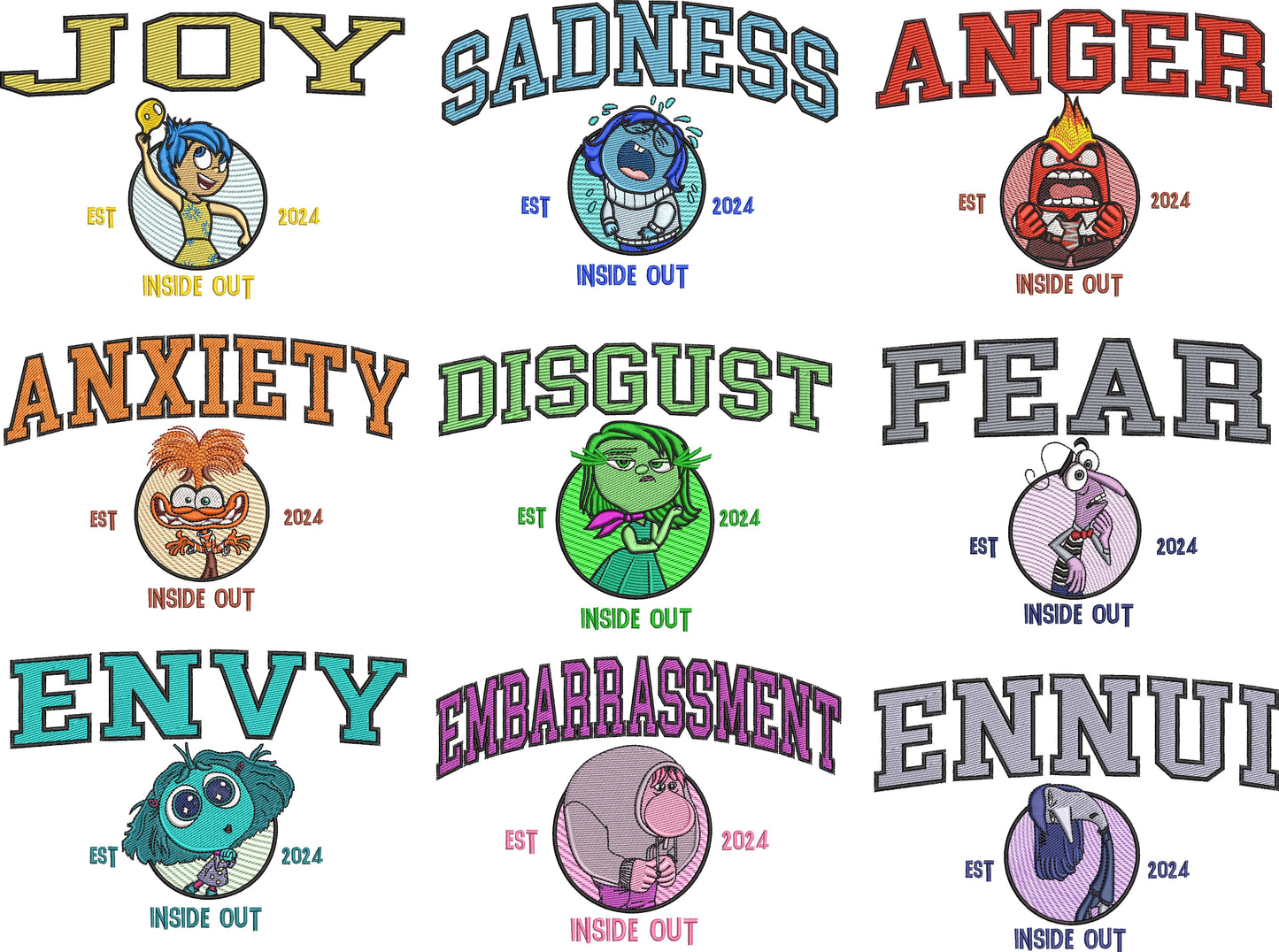 INSIDE OUT PROJECT ( CHARACTER OF YOUR CHOICE )