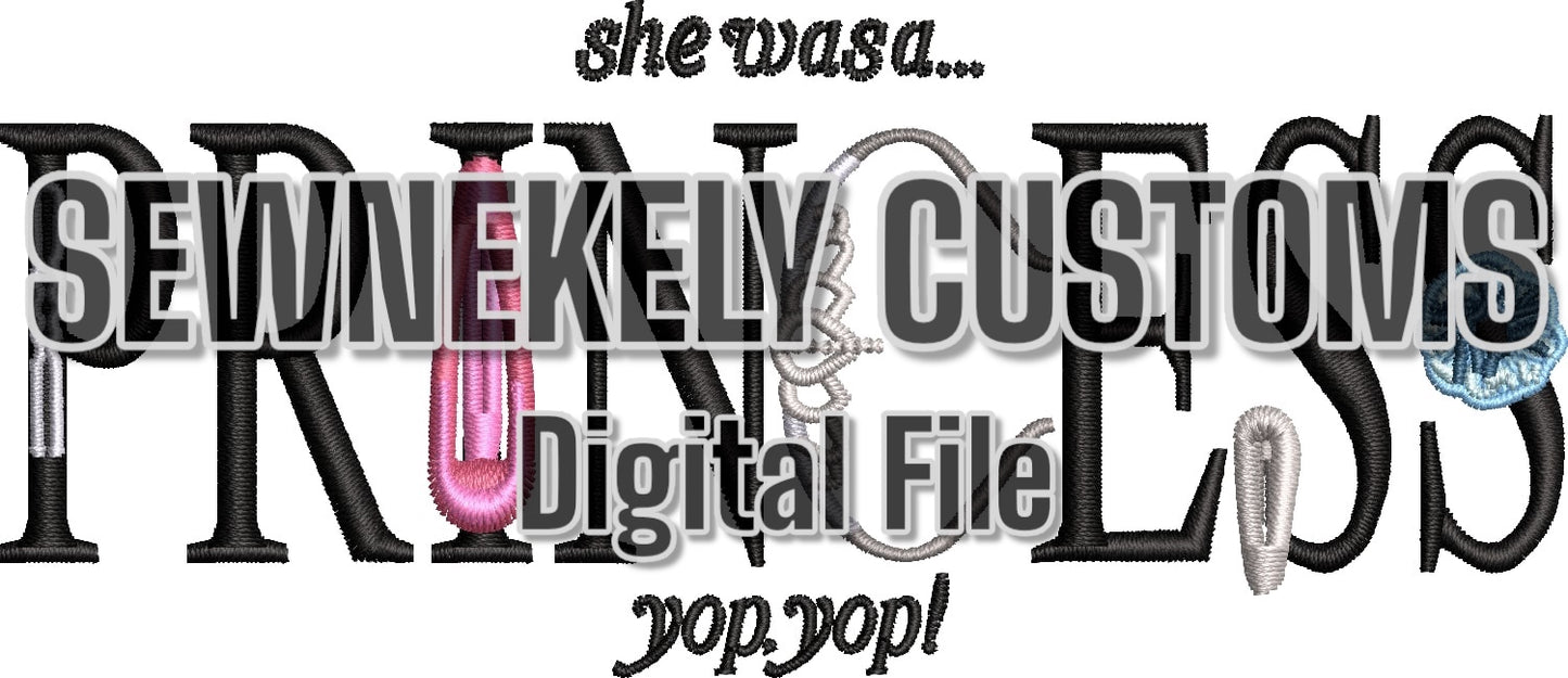 PT 11 Digital Embroidery Design File Products