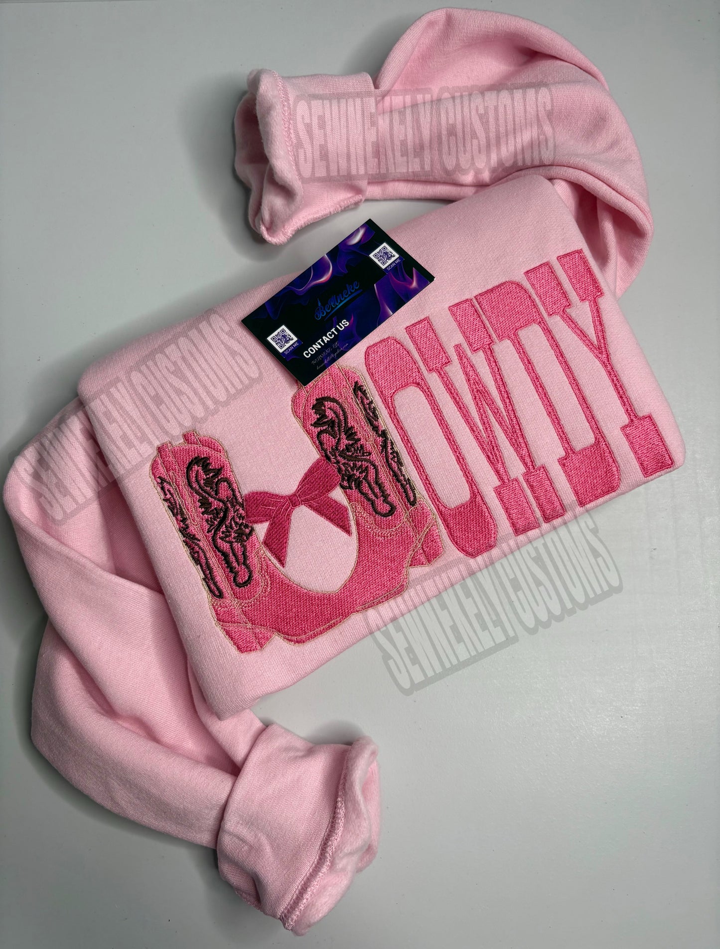 Western Shirt, Pink Bow Cowboy Boots, Cowboy Boots Sweatshirt, Knocking Boots, Cowgirl Crewneck, Gift for her, Howdy shirt, Yall .
