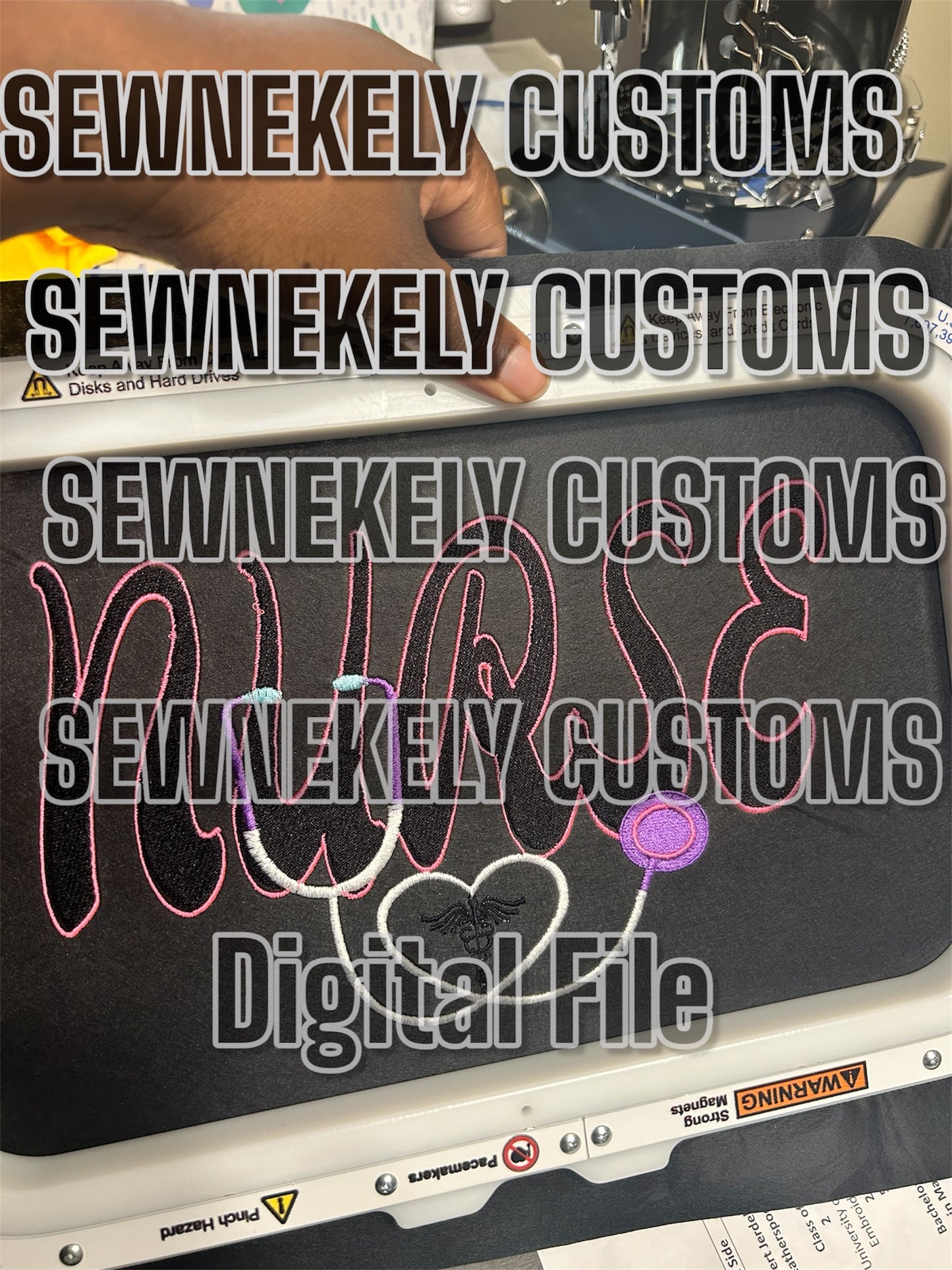 Part 8 Digital Embroidery Design File Products