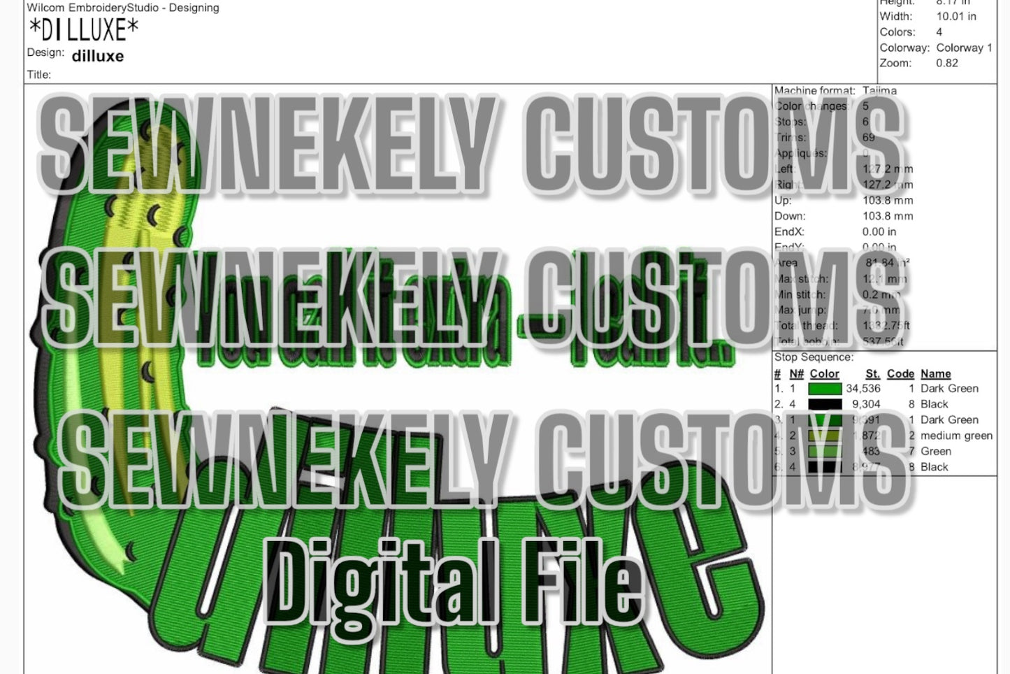 Part 6 Digital Embroidery Design File Products