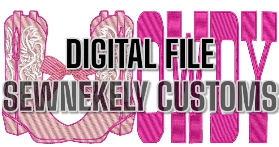 Digital Embroidery Design File Products