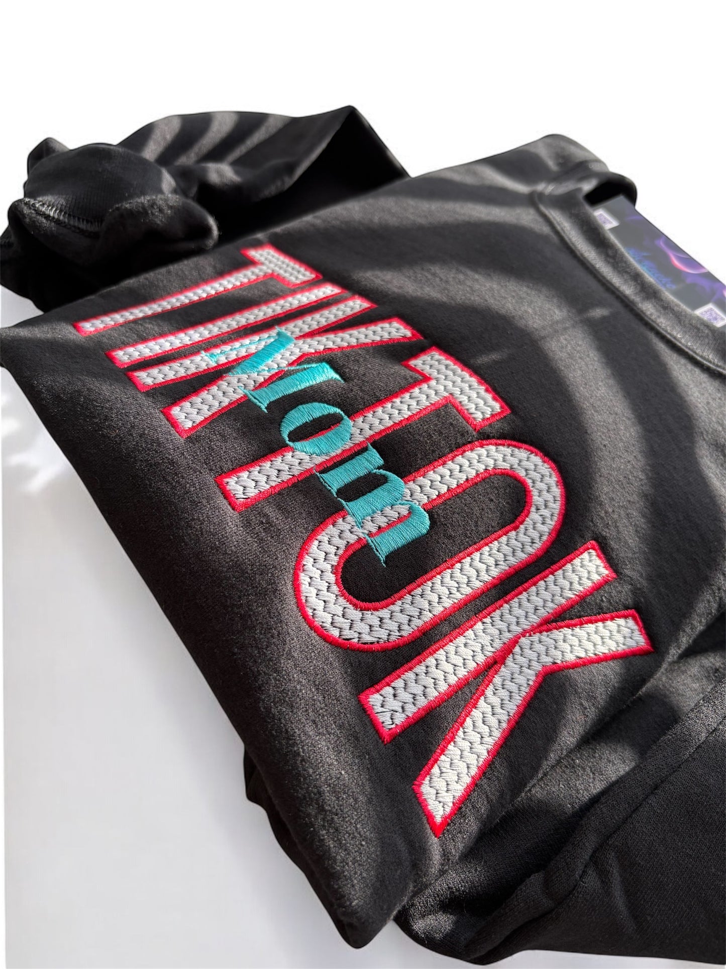 PERSONALIZED TEXTURED WORD SWEATSHIRT