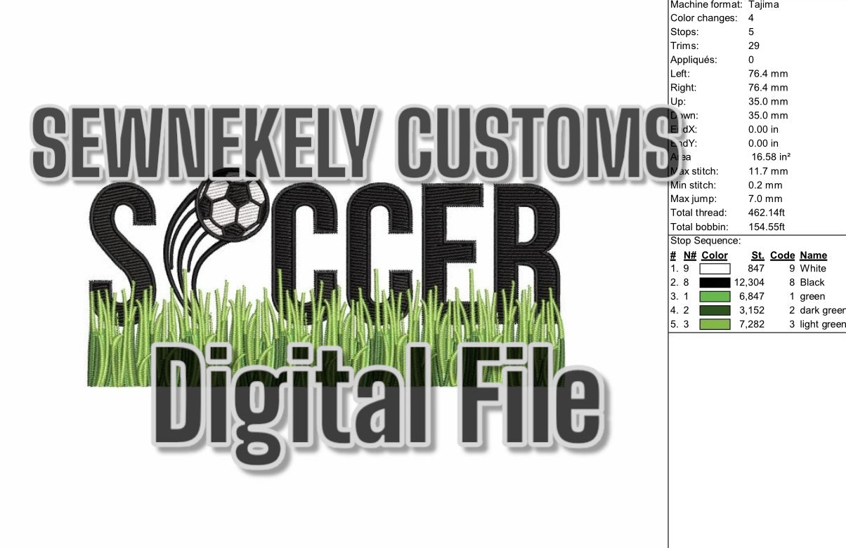 (PART 3) Digital Embroidery Design File Products