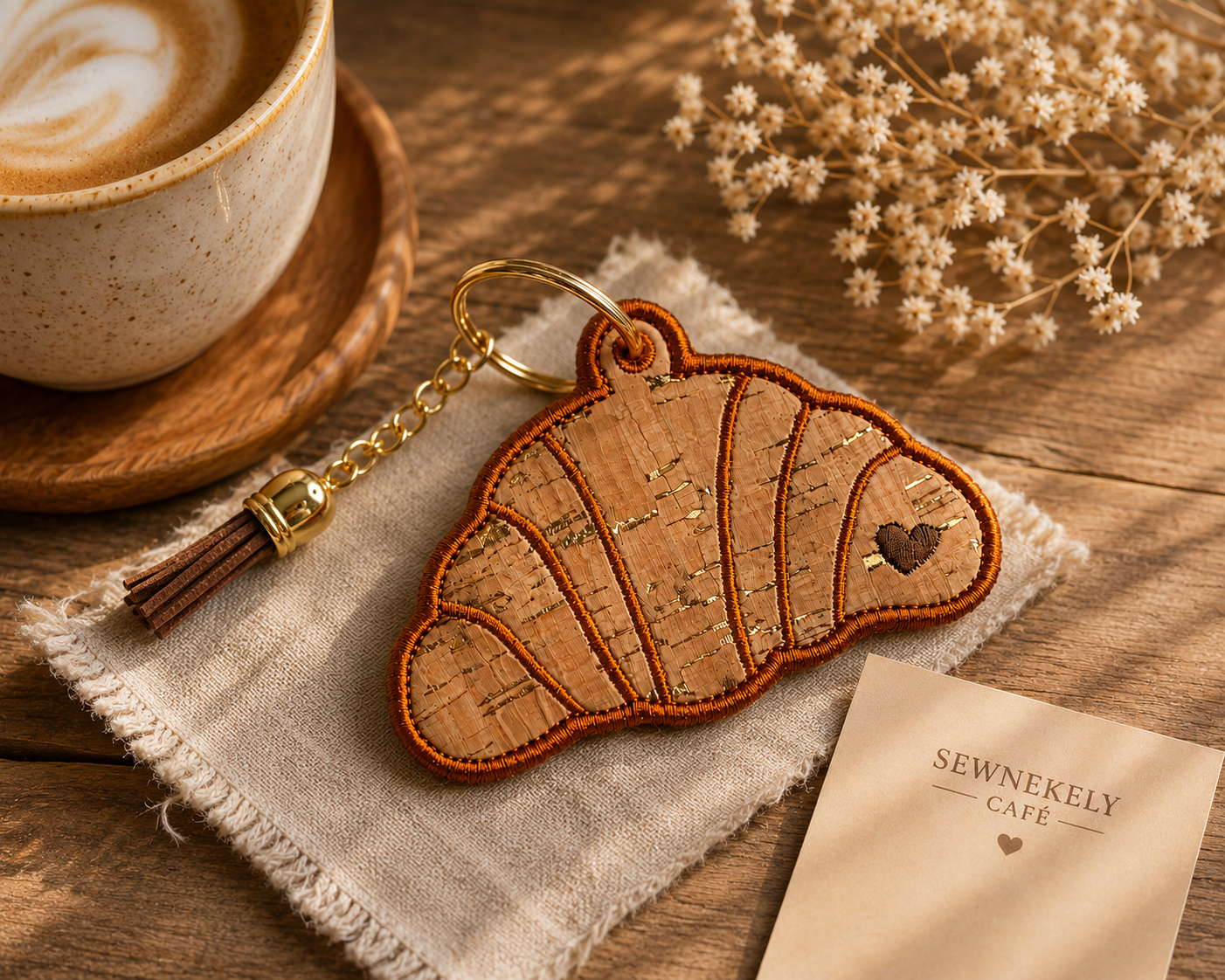 🥐 Classic Croissant Charm