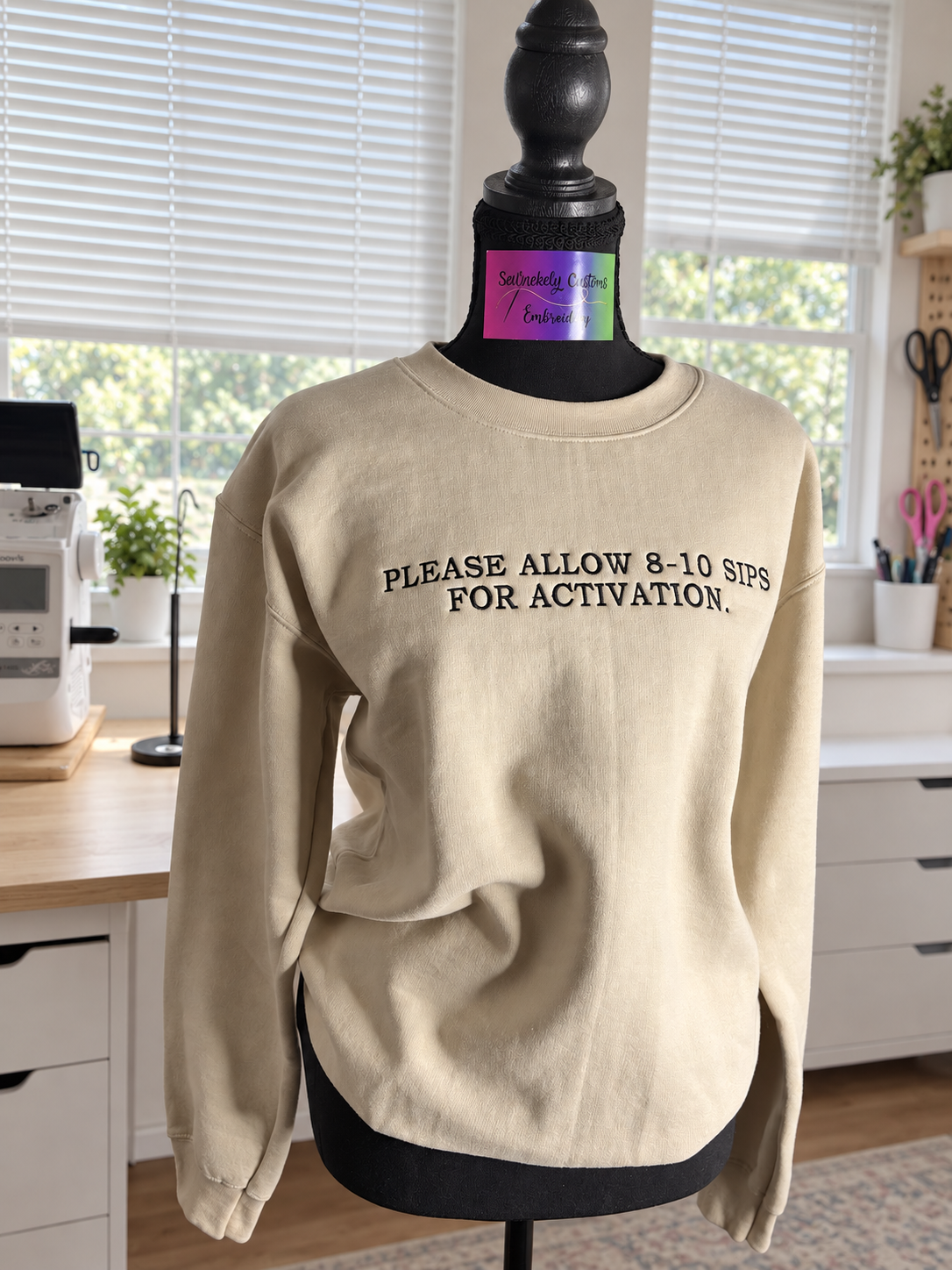 Please Allow 8–10 Sips for Activation 🥤