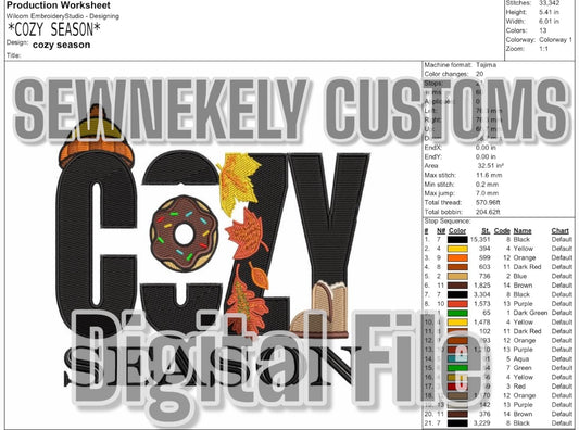 PT 12 Digital Embroidery Design File Products