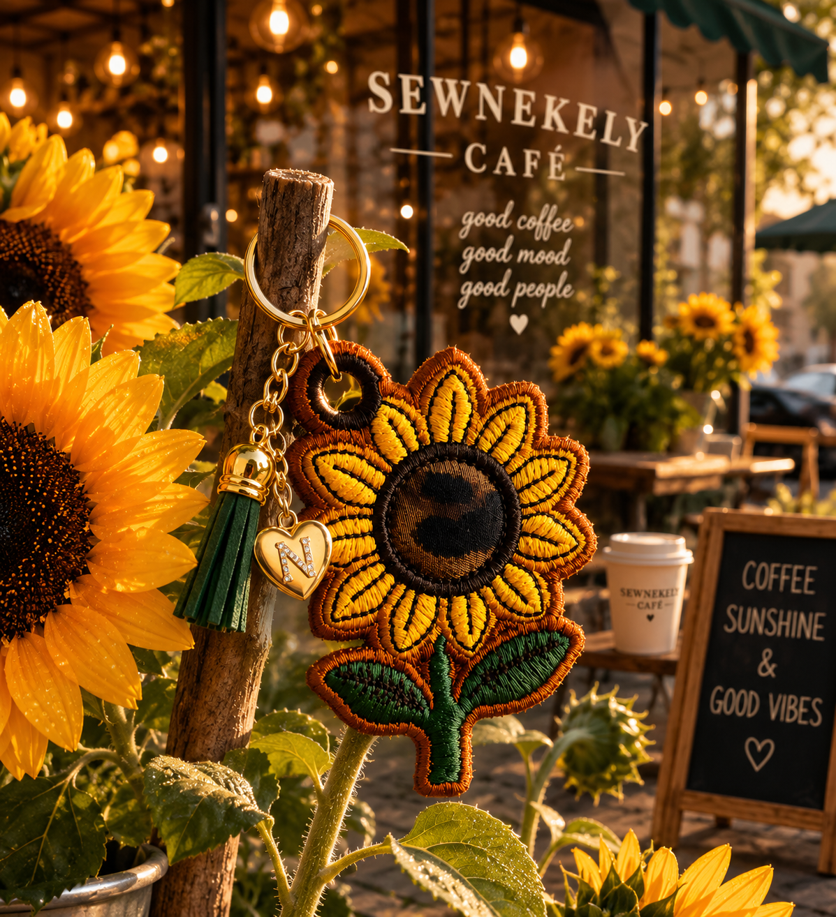Sunflower Charm 🌻