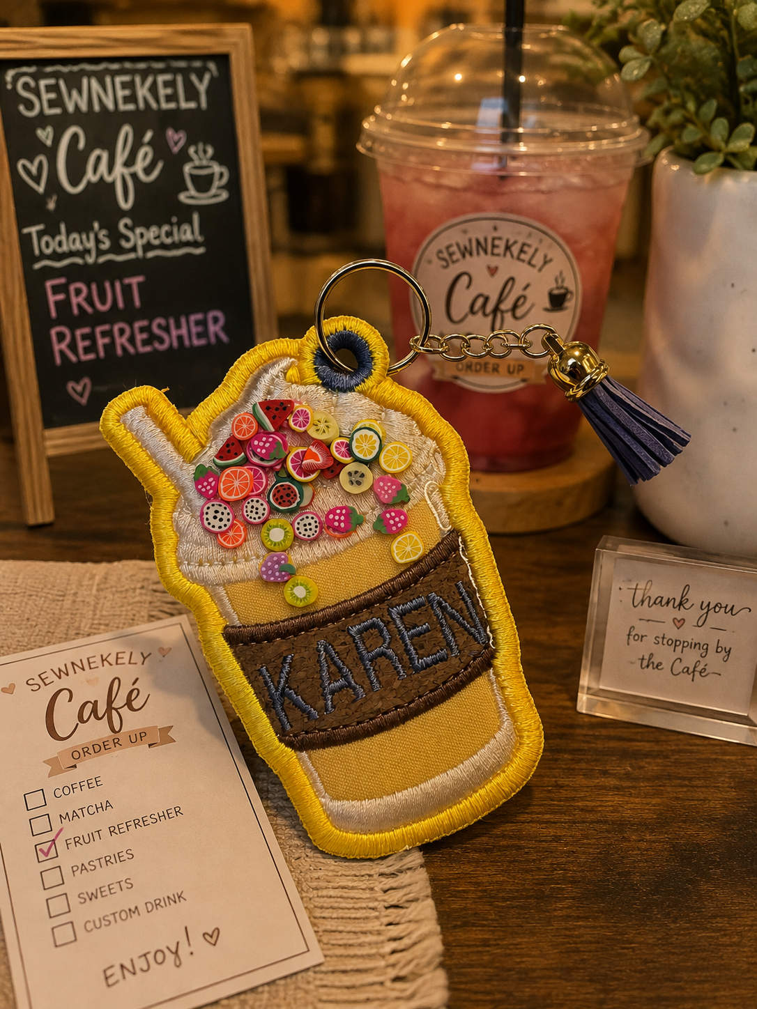 🥤 Fruit Splash Refresher Charm